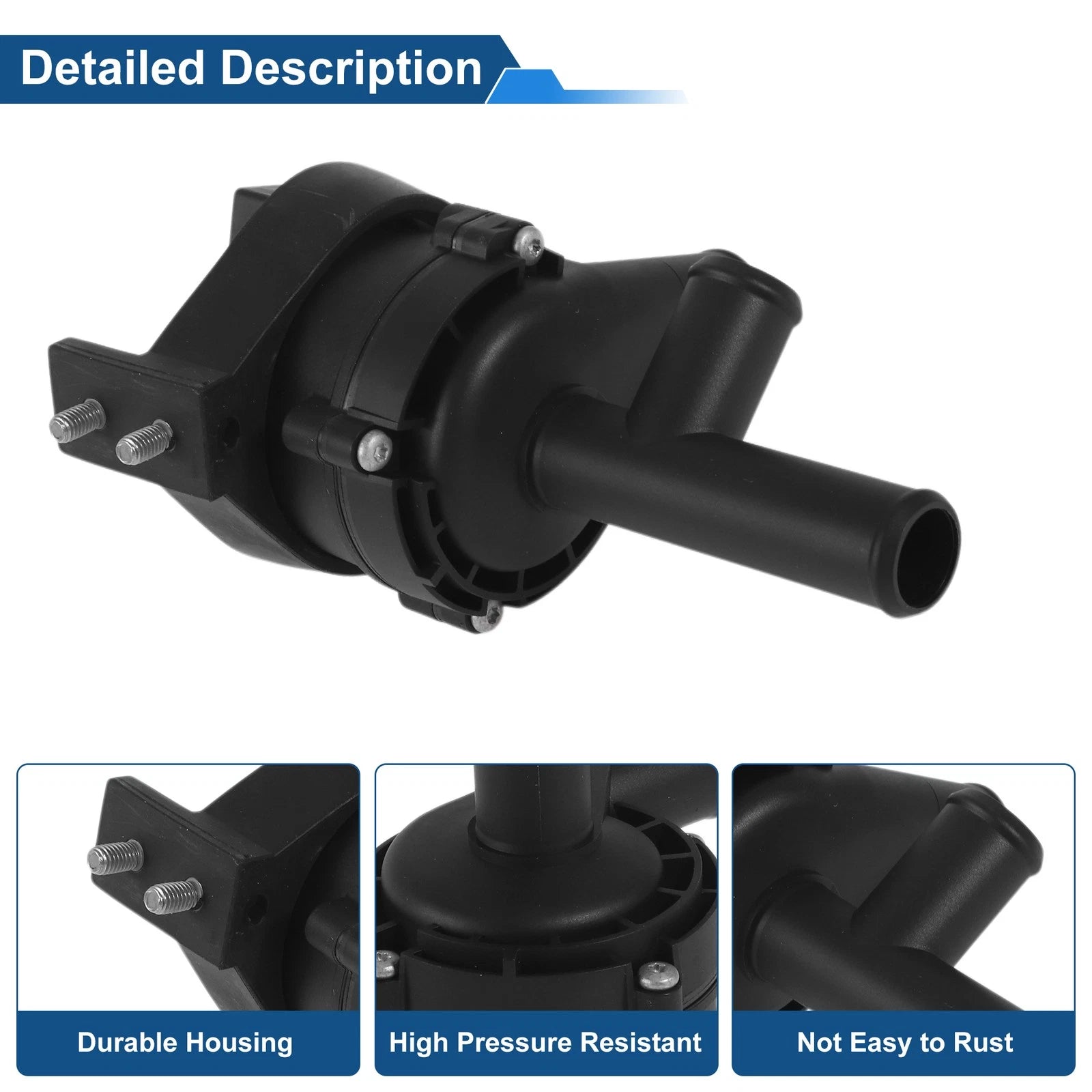 Auxiliary Cooling Water Pump Replacement for Mercedes S Class W222 (2005–2013)
