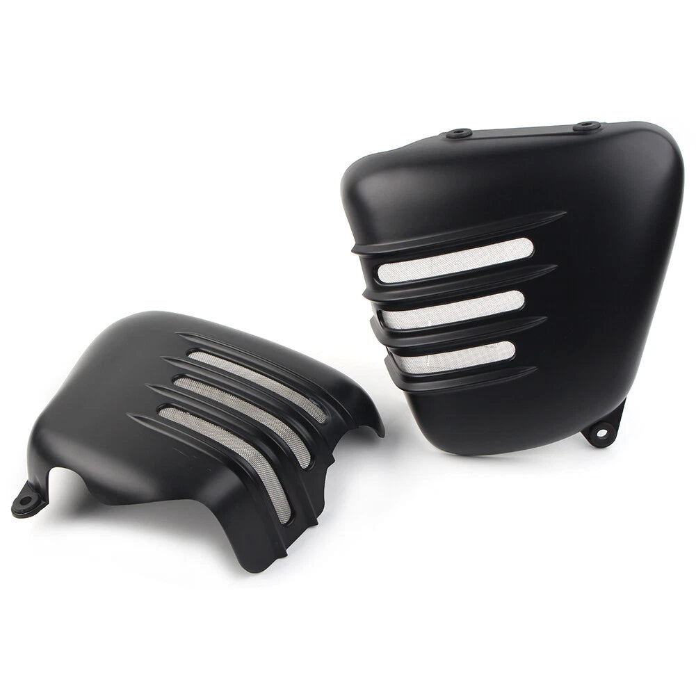 2xBattery Side Cover Panel Cowl For T100 SE ACE Thruxton 900 Scrambler 2001-2015