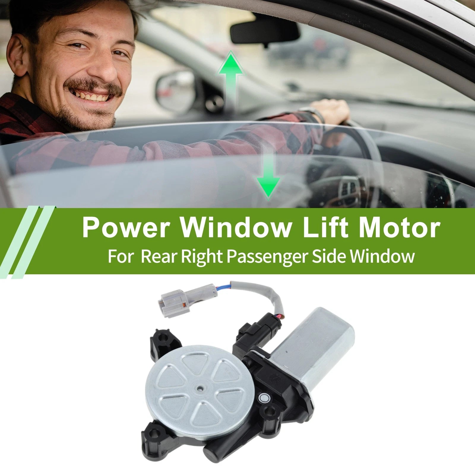 Power Window Regulator Lift Motor Replacement for Hyundai Elantra (2011–2016)