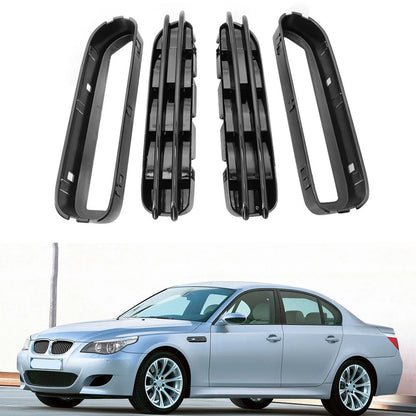 Wing Cover Pair Front Wing Grille ABS Fits Left And Right Replace OE 51137896850