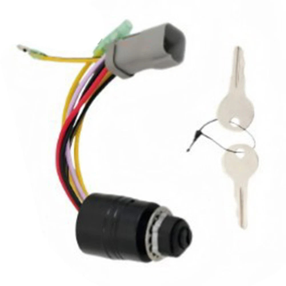 6 Wire Connector Boat Key Ignition Direct Replacement Plastic And Metal