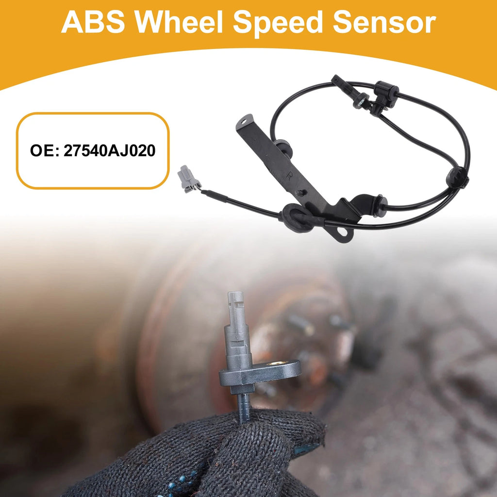 Wheel Speed Sensor ABS Replacement Rear Right for Subaru Legacy (2010–2017)