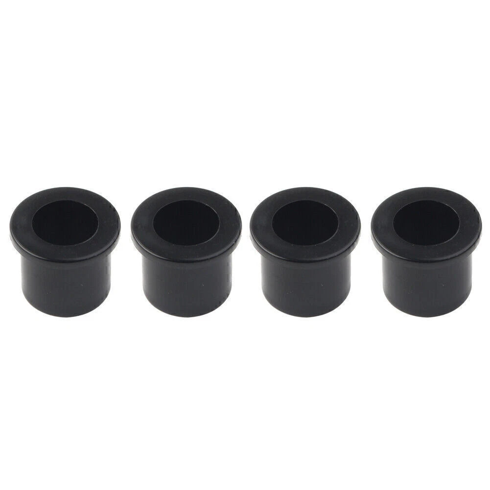 4X U-Shaped A-Arm Bushings for Polaris Durable Black