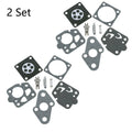 2X Carburetor Rebuild Kit for Kawasaki TG20, TG24, TG25, TG33, TD24, TD25, TD33, TD40