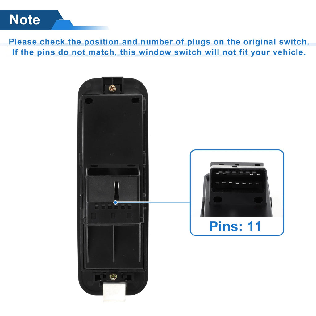 Front Right Power Window Switch for Daihatsu Atrai7 (2000–2004) No.8482097201