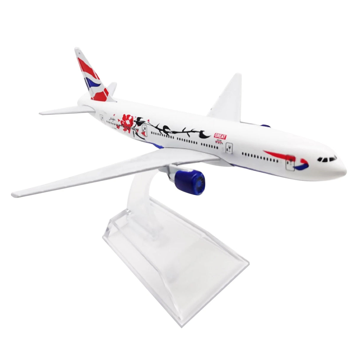 Alloy Aircraft Model Display for Airbus 777 (B777)
