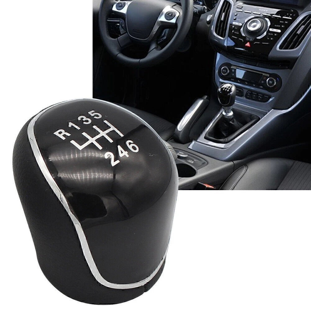 Gear Shift Knob for Ford C-Max, Focus Mk2, Mk3, Kuga, S-Max (2003–2023)