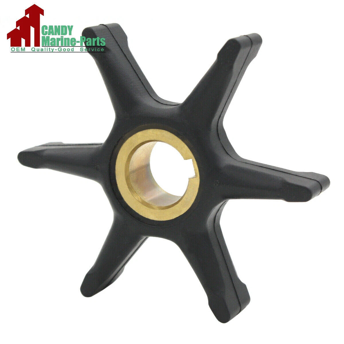Water Pump Impeller for Johnson Evinrude OMC Outboard (377178, 775519)