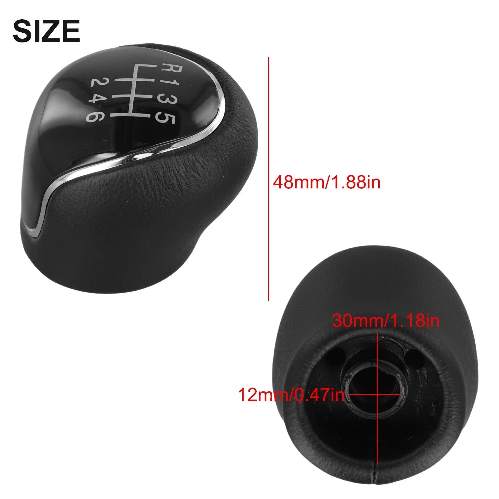 6 Speed Gear Shift Knob for Ford