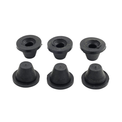 6x Rubber Side Cover Grommet For Harley Touring Road King Electra Glide 1996-07
