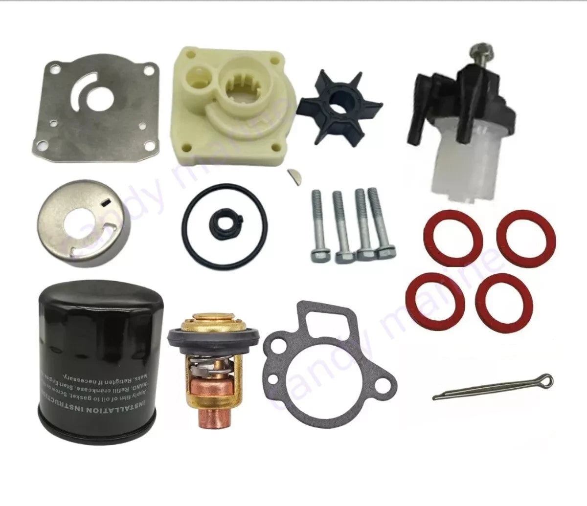 Service Kit for Yamaha Outboard F20A F25A F25D (61N-W0078-11, 6H4-44352-02)