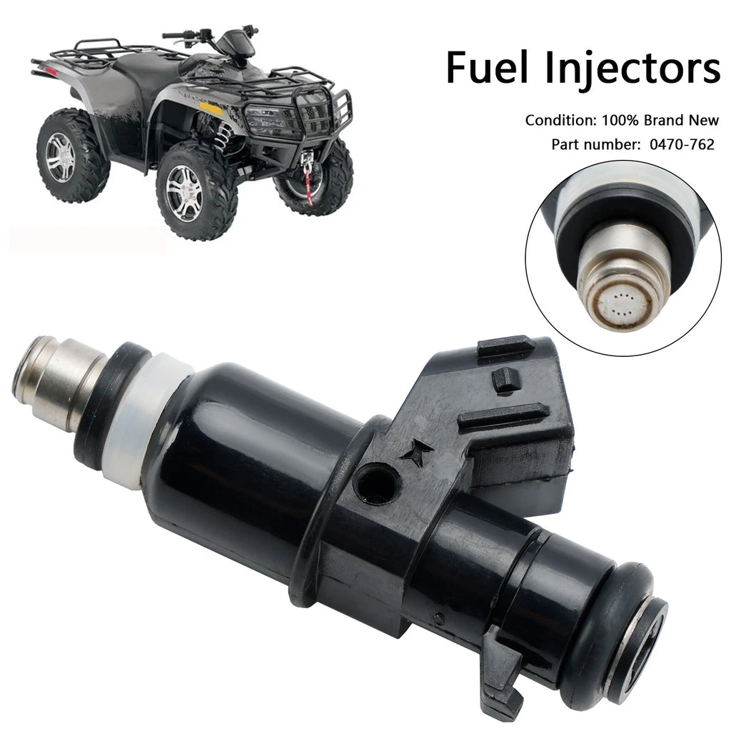 Fuel Injector 0470-762 for Arctic Cat ATV UTV SxS 700 HDX 550 TRV TBX T9 (2015–2023)