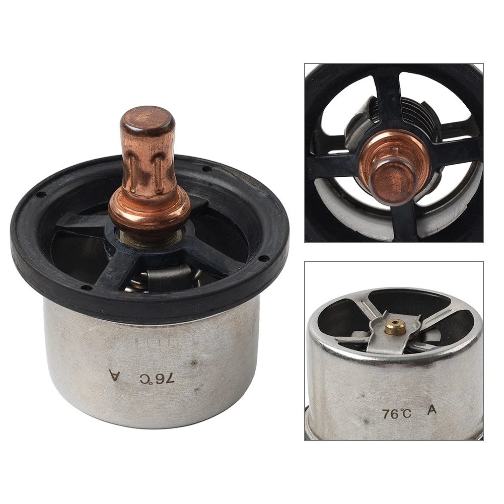 Engine Coolant Thermostat W/Gasket for Volvo D12 Series (2000–2005)