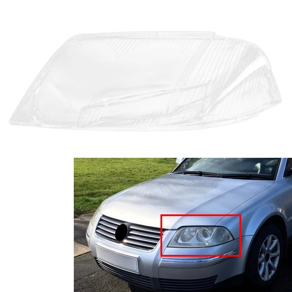 Headlight Lens Cover for Volkswagen Passat B5.5 (2000–2005) Left Clear