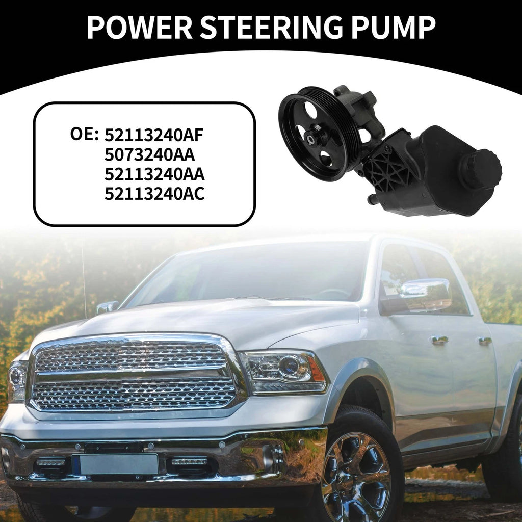 Power Steering Pump Assembly with Reservoir for Dodge Ram 1500 (2002–2007)