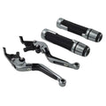 Folding Extendable Brake Clutch Lever Set for Kawasaki Ninja250R (2008–2012)