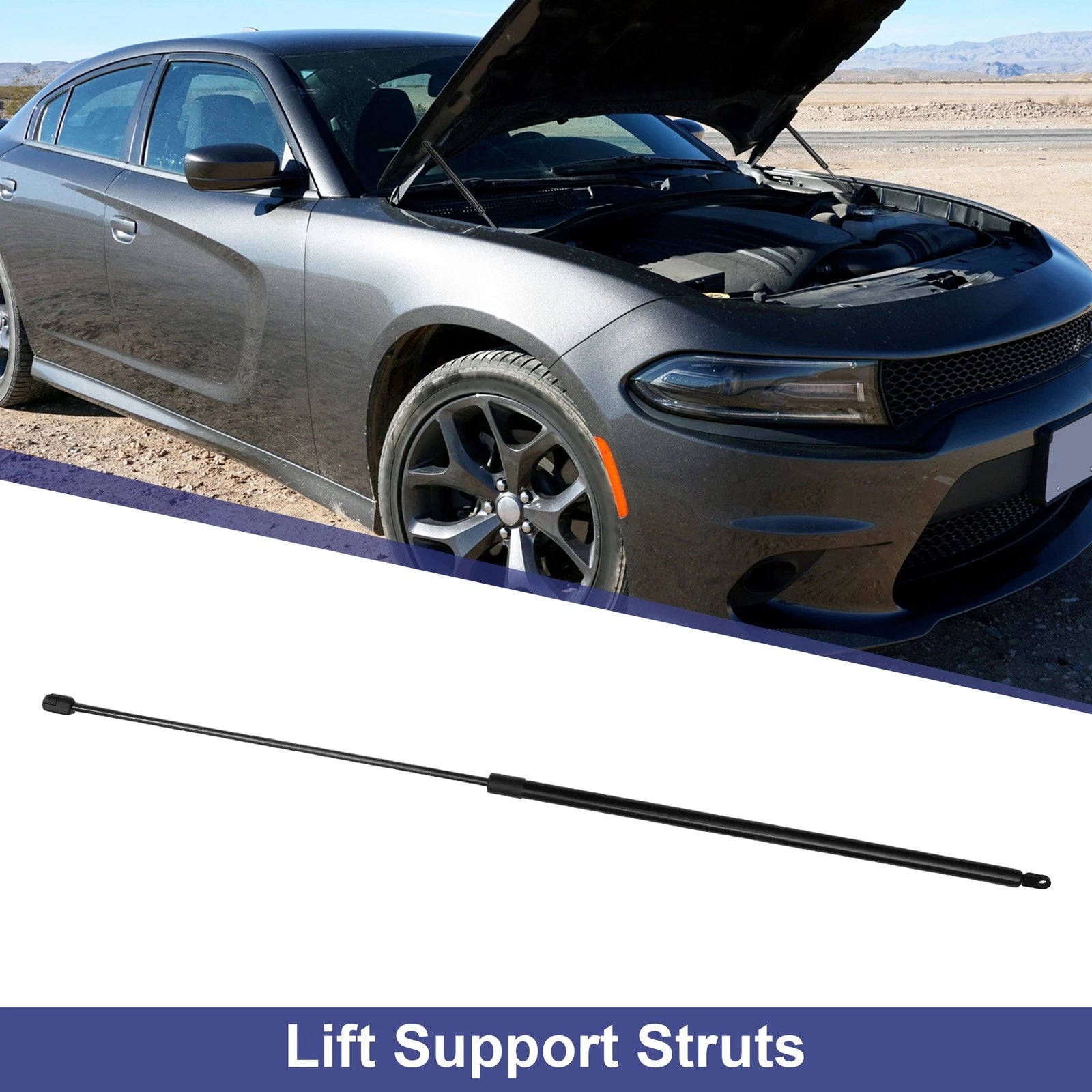 Tailgate Lift Support Struts Gas Spring Replacement for Audi A6 Saloon (1994–1997)