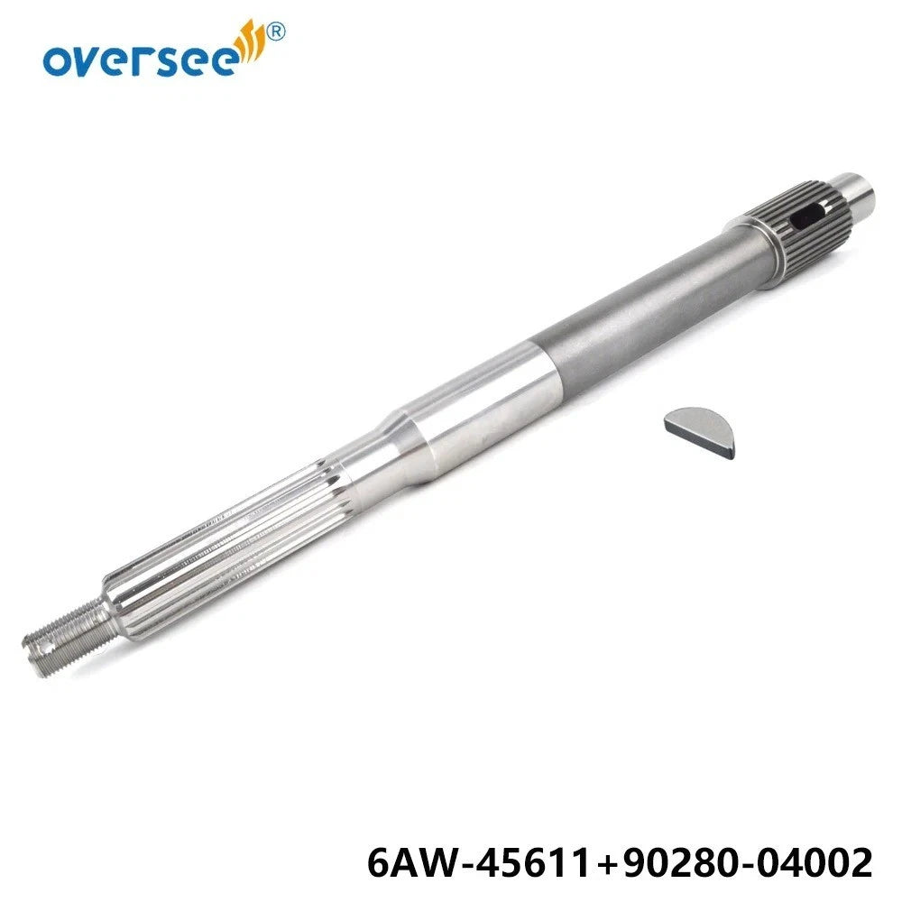 6AW-45611-00-00 Propeller Shaft for Yamaha Outboard 300HP 350HP (4-Stroke)