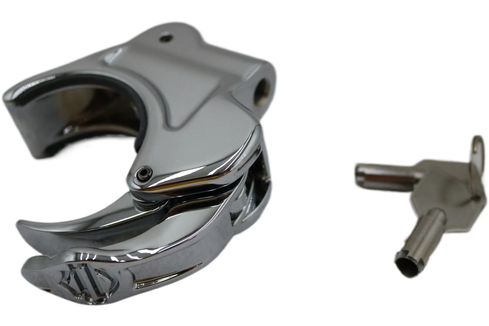 OEM Quick Release Windshield Clamp Locking w/Key for Harley-Davidson (57400007)