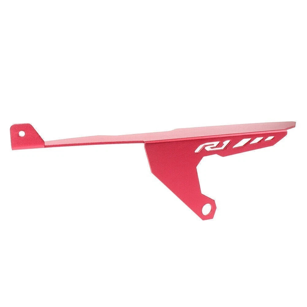 CNC Chain Protector Guard Cover for Yamaha YZF R1 (2015–2017) Aluminum Red
