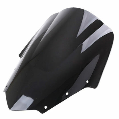 Double Bubble Front Windshield for Yamaha FZ1S (2006–2011) Smoke ABS