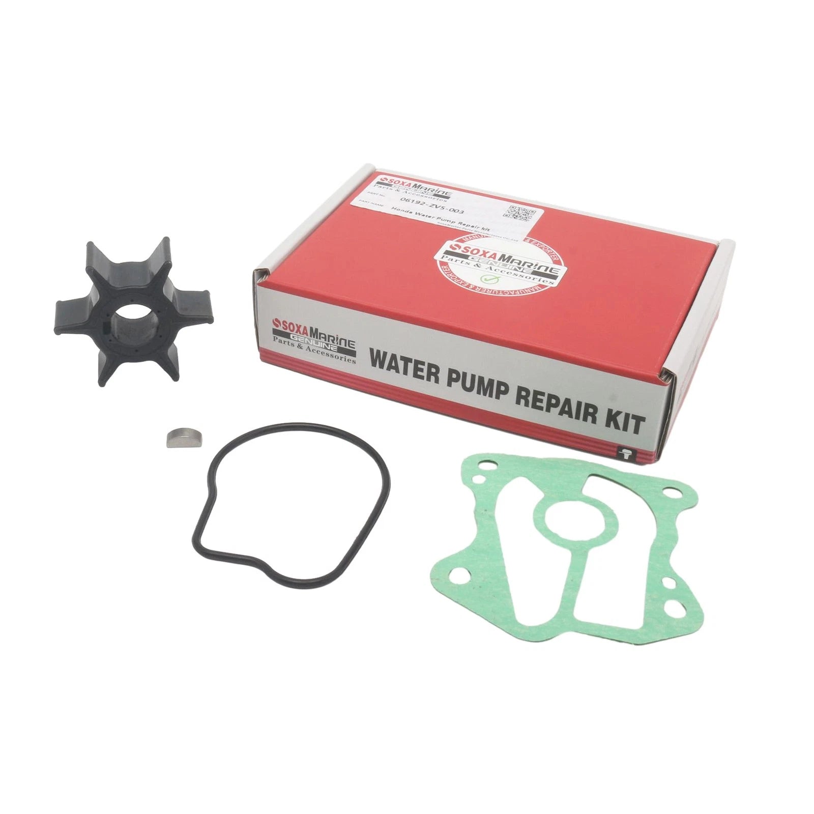 Water Pump Repair Service Impeller Kit for Honda Marine 20-30 HP 06192-ZV7-000