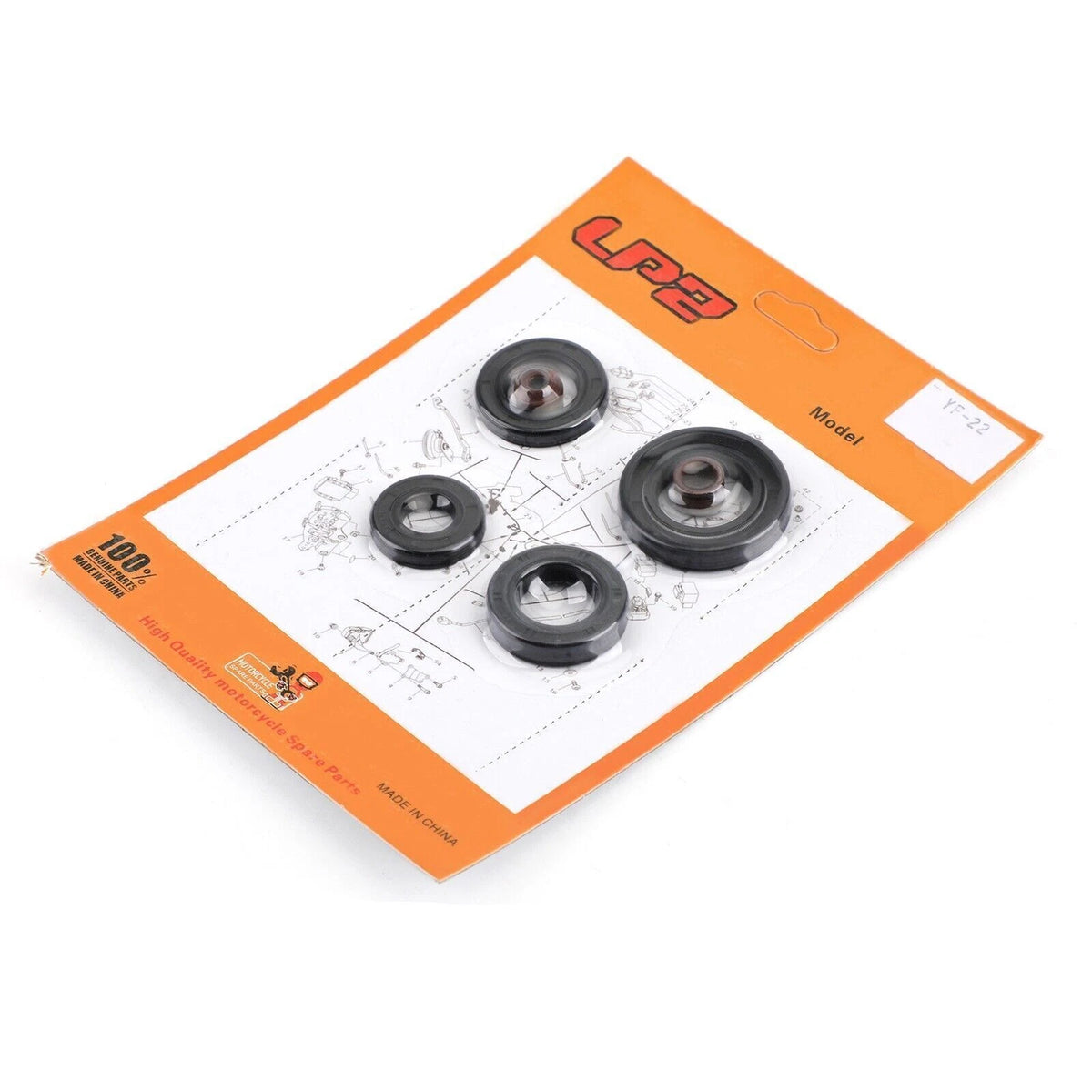 Complete Engine Oil Seal Crankcase Kit for Honda XR100 (1981–2003)