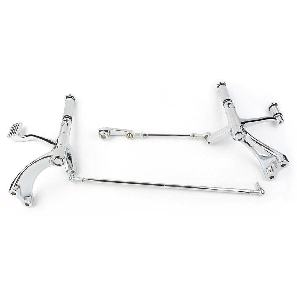 Chrome Forward Controls for Harley Sportster (2004–2013)