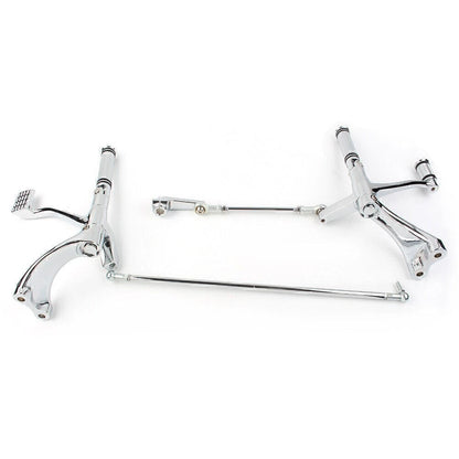 Chrome Forward Controls for Harley Sportster (2004–2013)