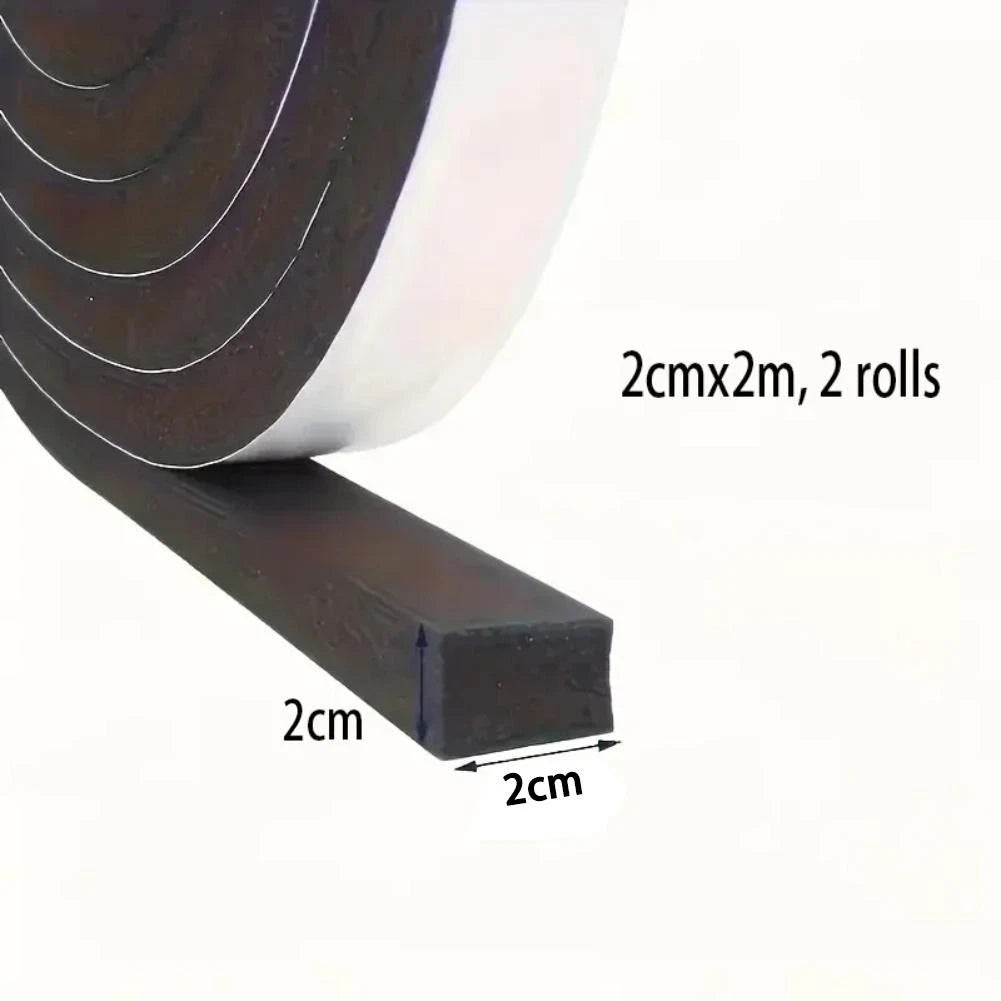 2X Sponge Sealing Strips for Sliding Doors (Waterproof, Soundproof)