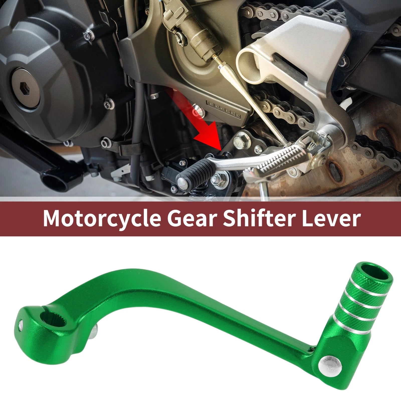 Folding Motorcycle Gear Shifter Lever Replacement for Honda CRF110F (2013–2018)