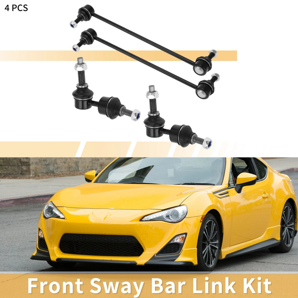 4pcs Front Rear Stabilizer Sway Bar Link for Ford Focus and C Max (2012–2018)
