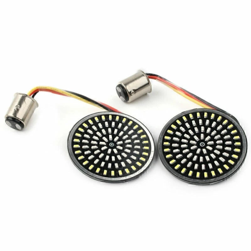 2X 1157 LED Turn Signal Blinker Light Insert for Harley Touring (2000–2023)
