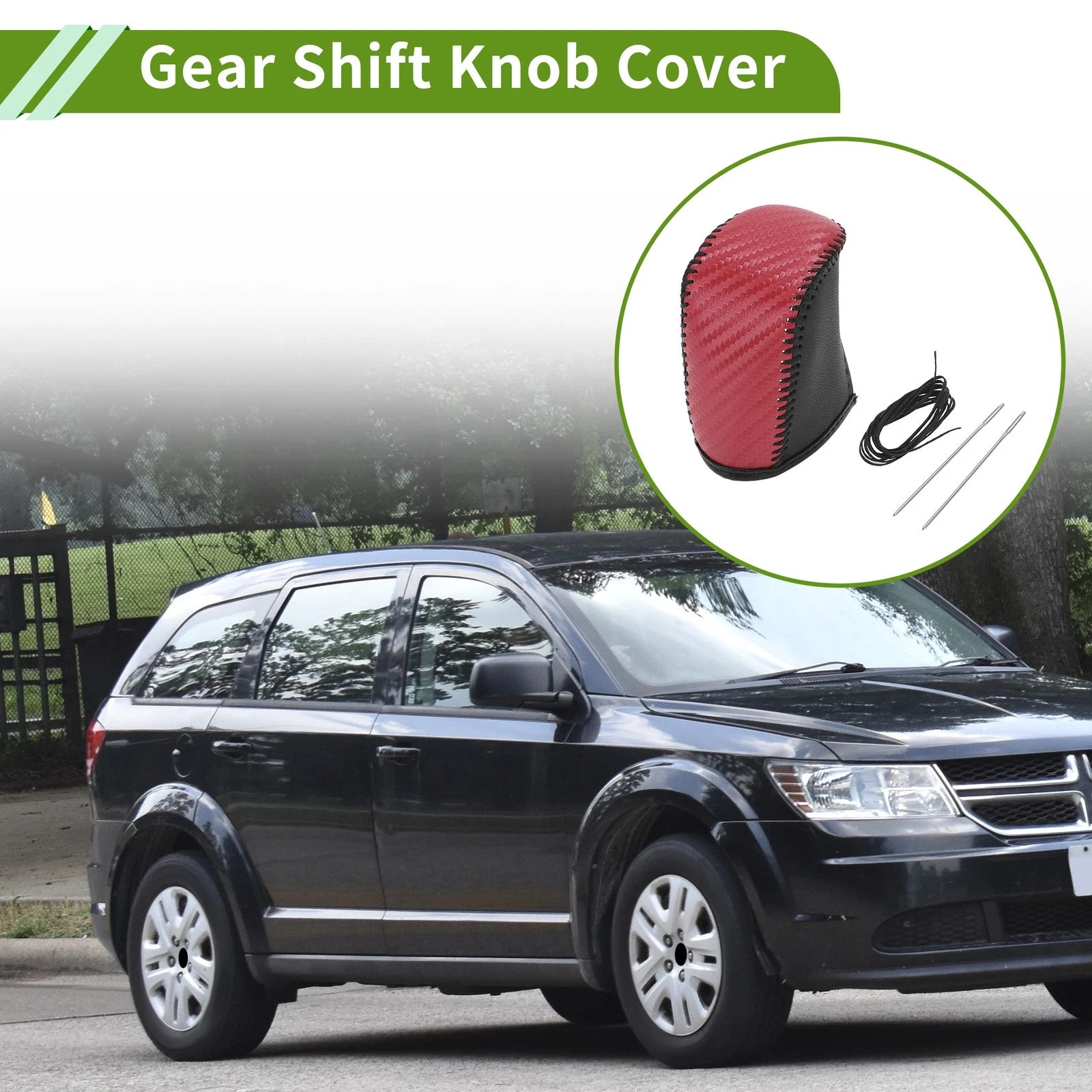 Gear Shift Knob Cover Replacement for Dodge Journey (2011–2020)