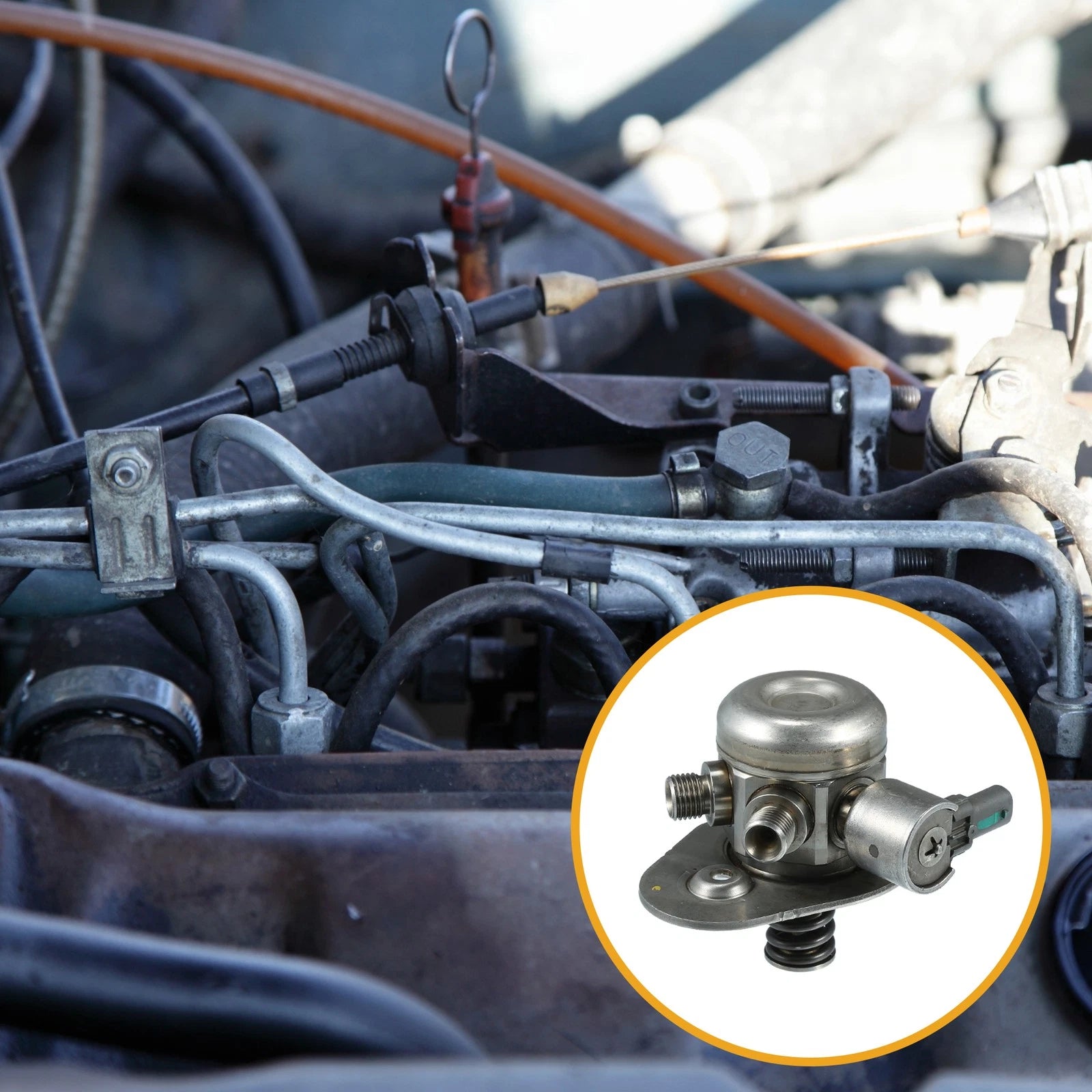 High Pressure Fuel Pump OEM Replacement for BMW 228i 2.0L (2014–2021)