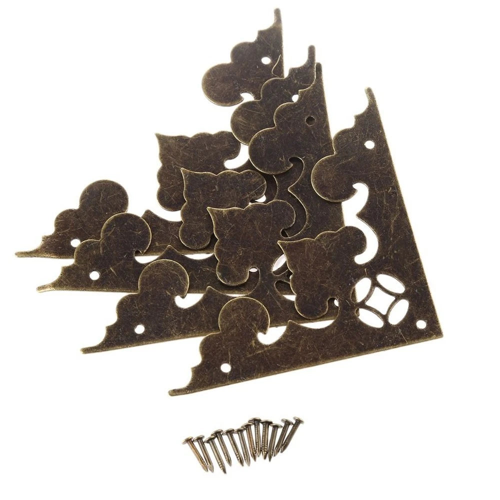 12pc Corner Protector for Wood Case Desk Edge Guard Hardware