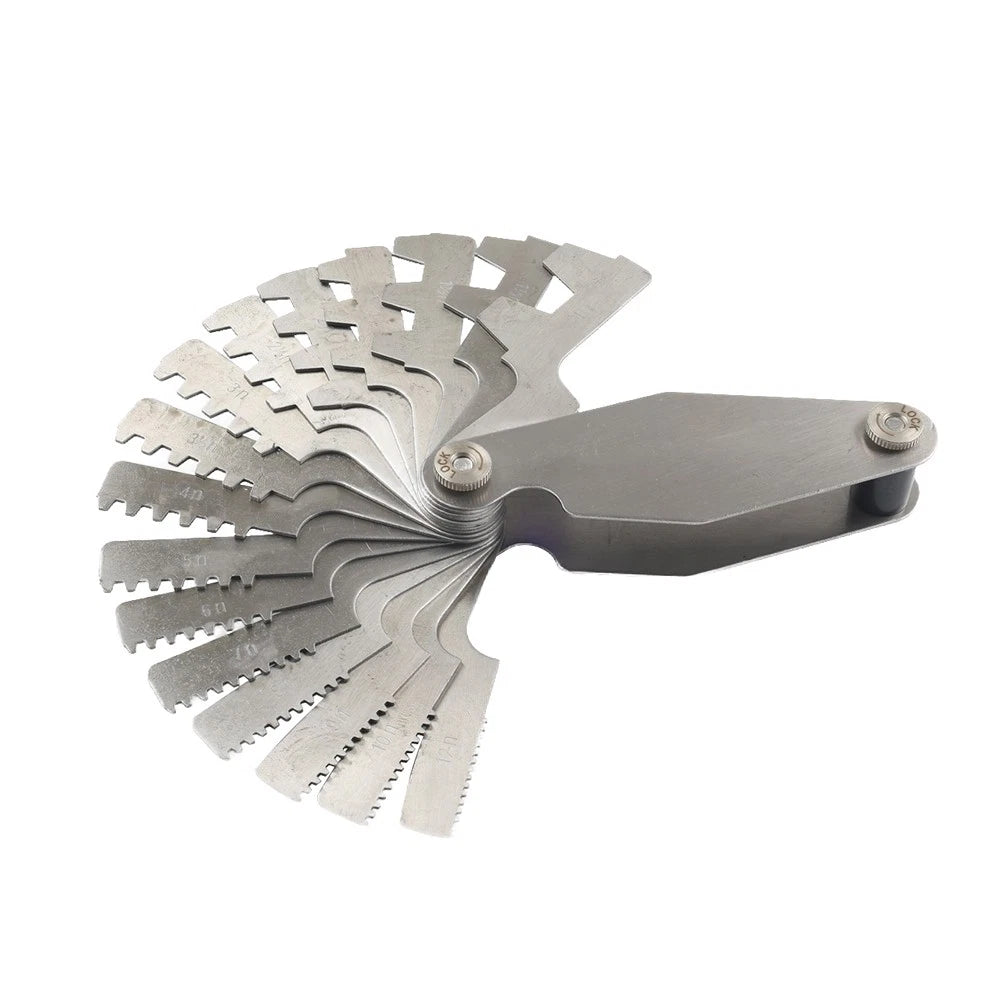 16pcs Screw Pitch Gauge for Thread Measuring Tool
