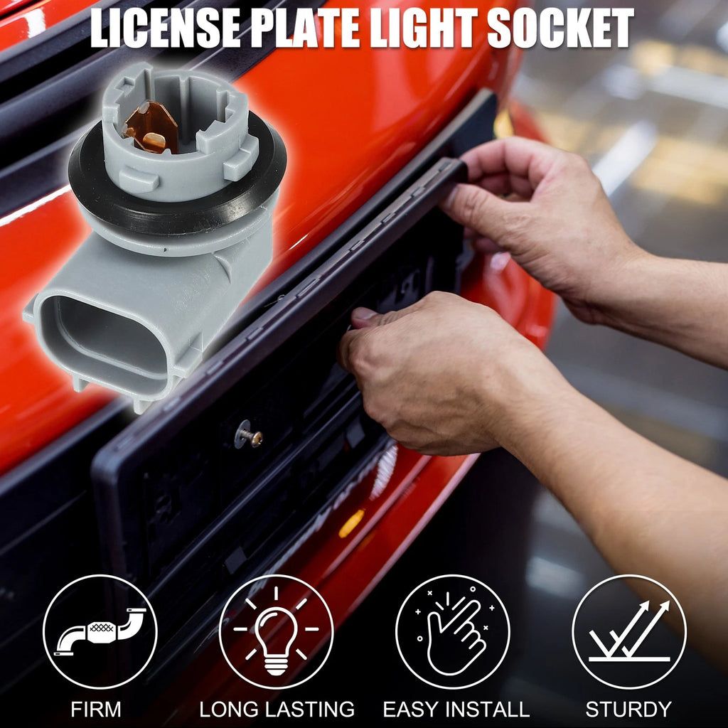 License Plate Light Socket for Toyota Tacoma (1995–2004) 2 Pin