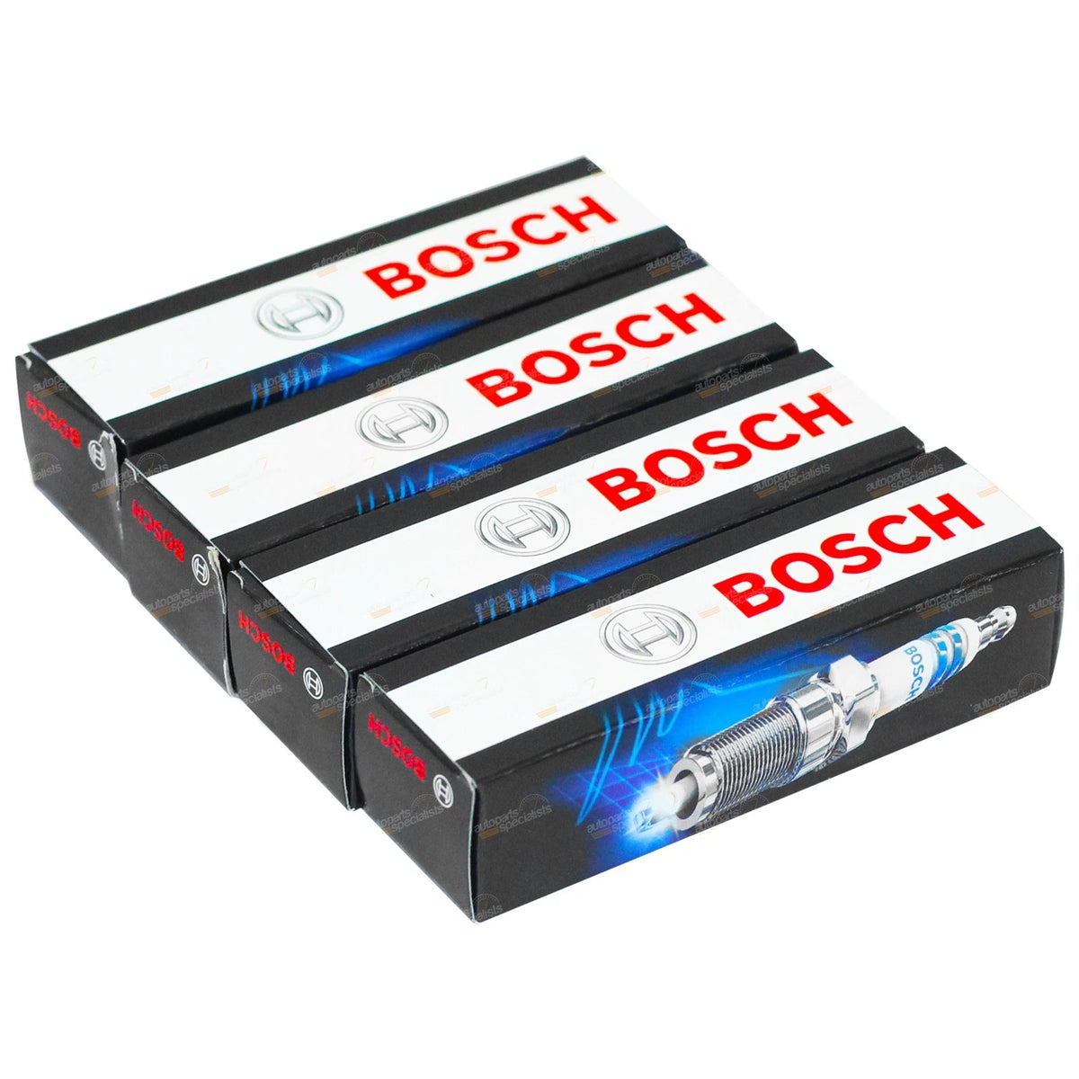 4x Bosch Spark Plugs for Subaru Outback BP 2.5L EJ253 (2003–2009)