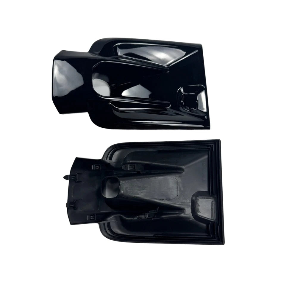 Fog Lamp Cover Kit for Toyota Hilux Rocco (2021–2023) Black ABS