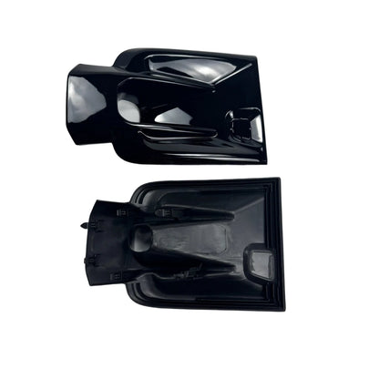 Fog Lamp Cover Kit for Toyota Hilux Rocco (2021–2023) Black ABS