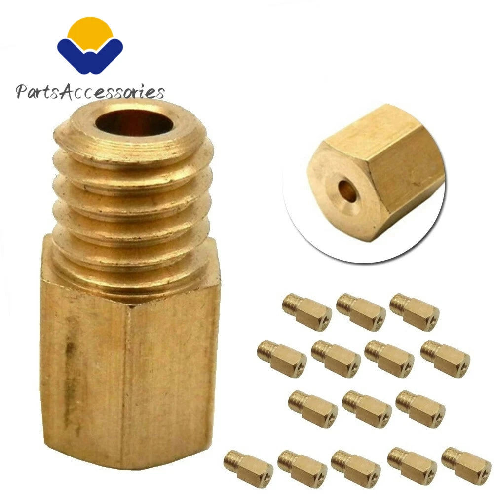 15pcs Hex Type Main Jets #330 #340-#460 #470 for Mikuni VM/TM/TMX (N/A)