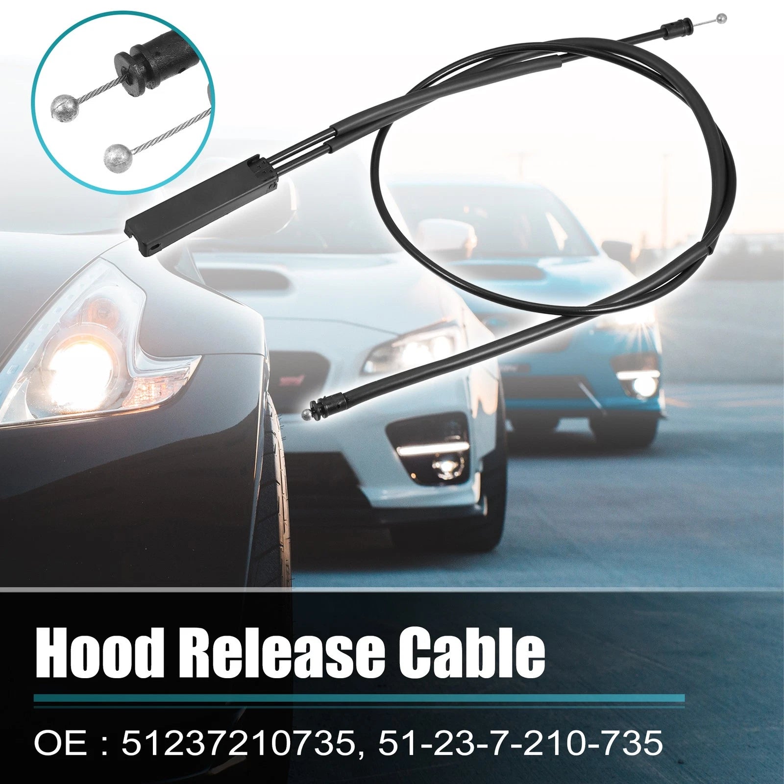 Hood Bonnet Release Cable Replacement for BMW X3 X4 (2011–2023)