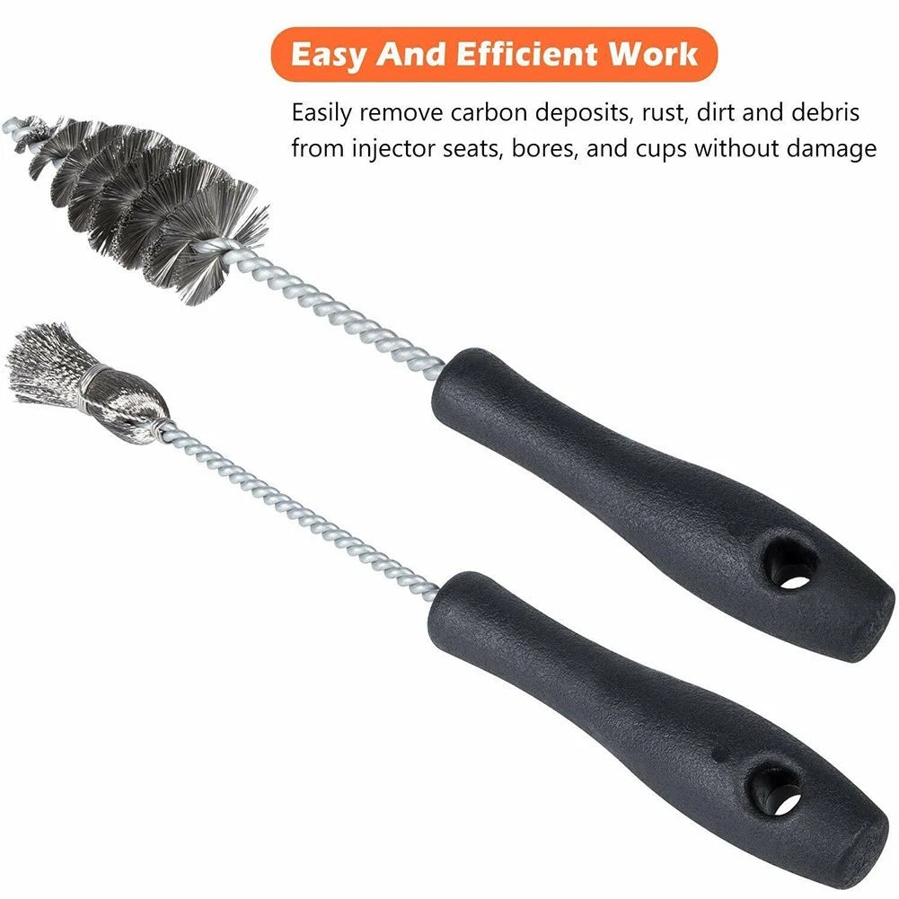 Spiral Tube Brush for Cleaning Tools (Flat Bottom, Wear-resistant)