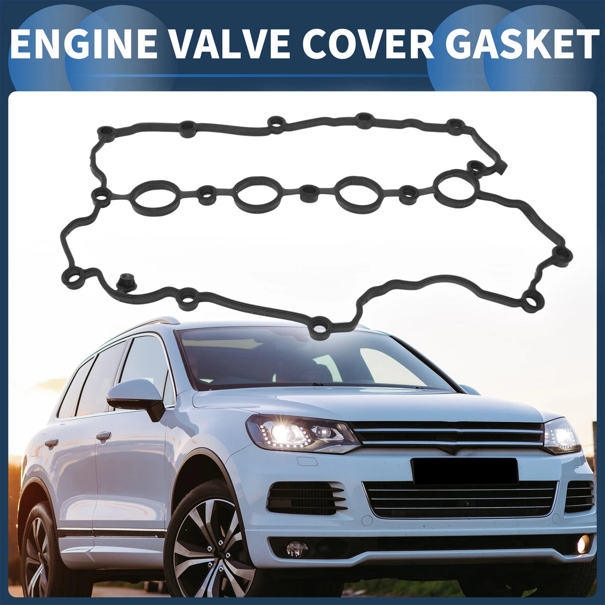 Valve Cover Gasket Set Replacement for Volkswagen Touareg (2006–2010)