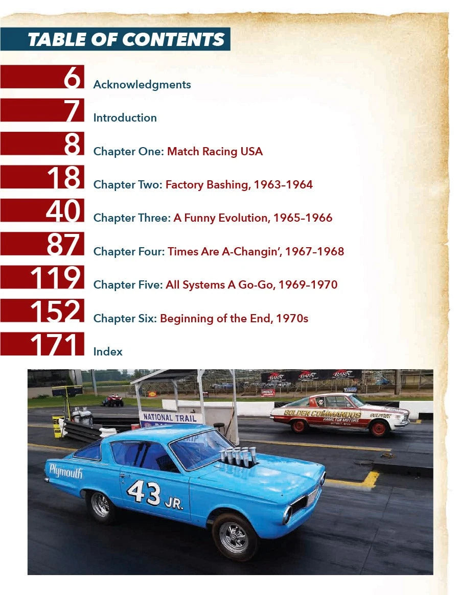 Match Race Mayhem Book for (1970–2023)
