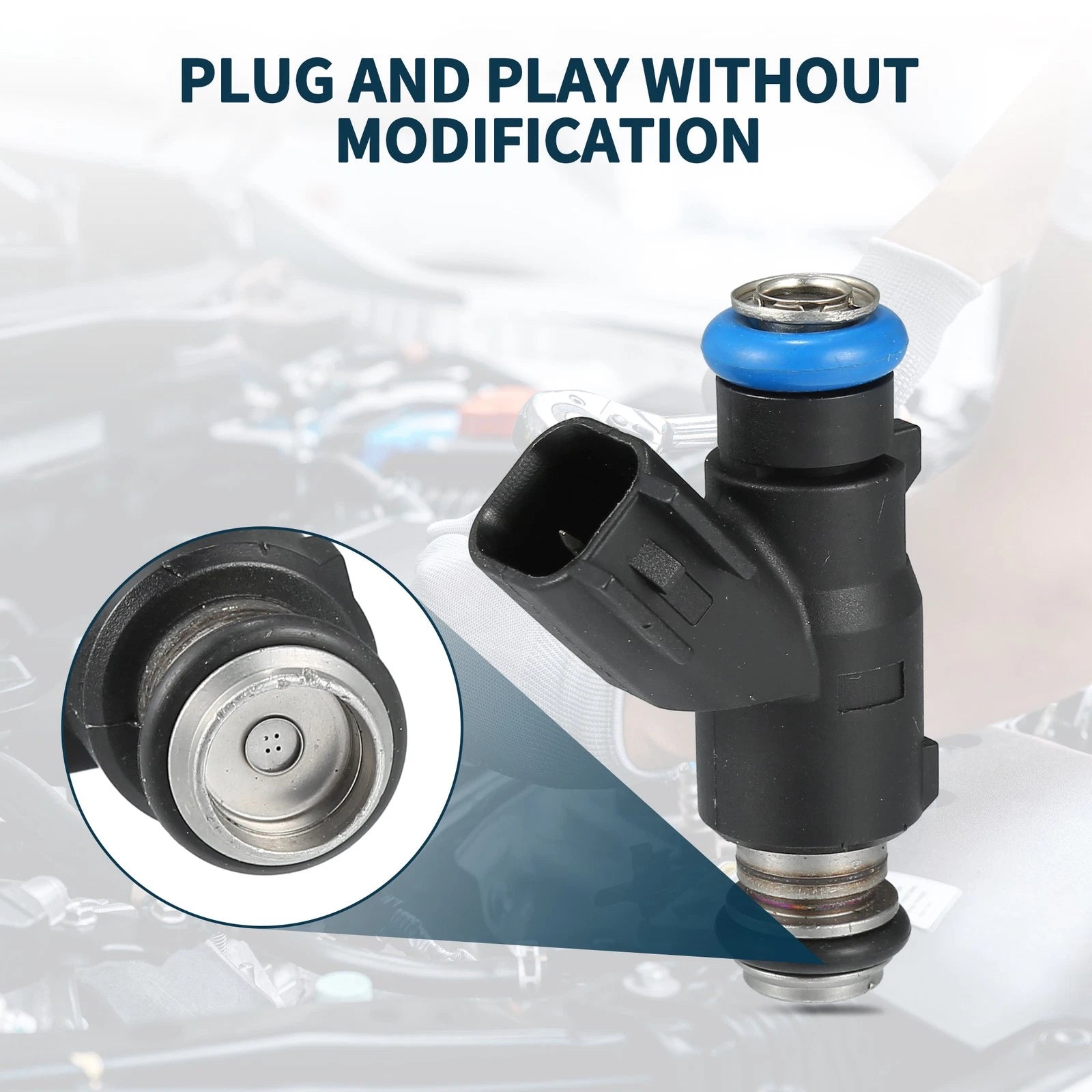 Fuel Injector Replacement for Chevrolet Silverado 1500 (2010–2013) 4.8L 8 Pcs