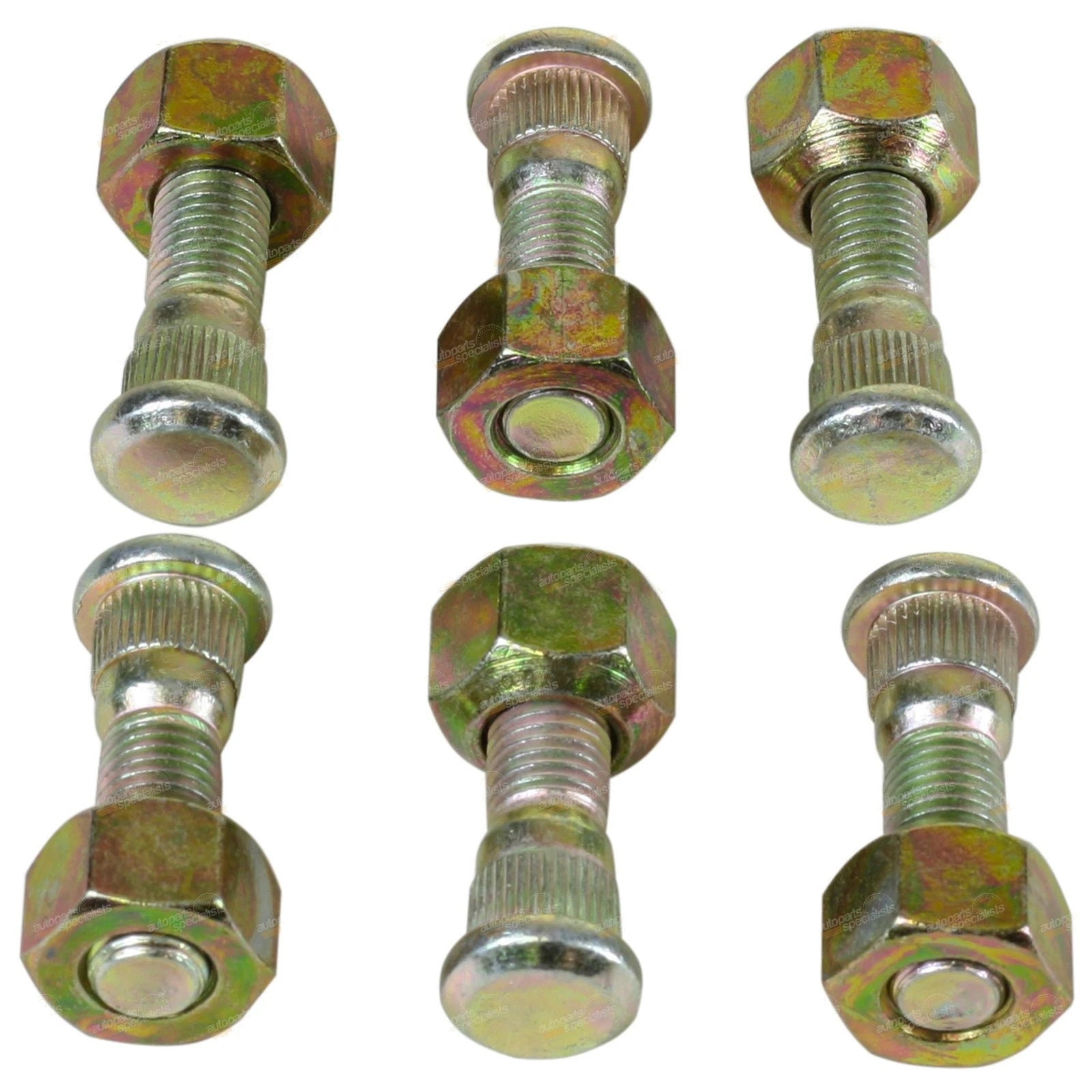 6x Rear Wheel Studs + Nut for Hilux 4Runner Surf (1989–1996)