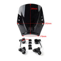 Universal Motorcycle Windshield Deflector Wind Screen