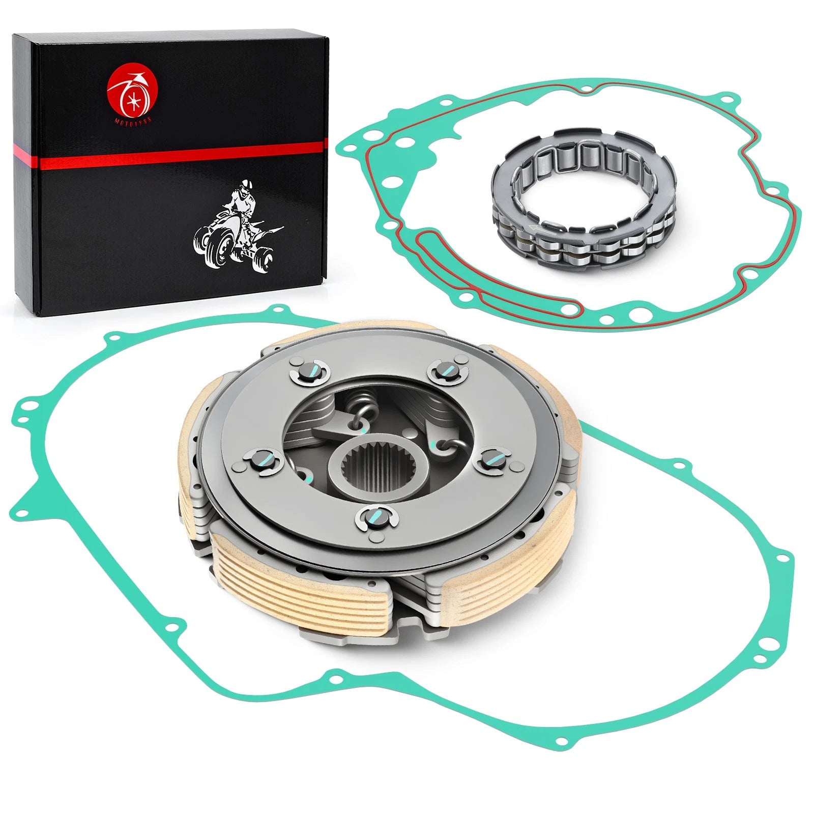 Wet Clutch Centrifugal Carrier & Gasket for Yamaha Grizzly 600 (1998–2001)